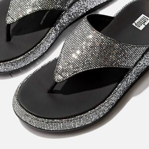 Fitflop F-MODE Glitterball Flatform Toe-Post
Sandals